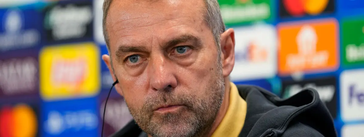 Hansi Flick rompe el silencio tras el fallo de Joan García ante el Oviedo