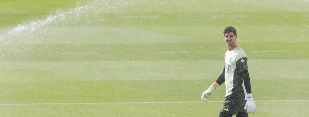 Courtois desencadena un conflicto de intereses que lo manda para casa, no volverá a jugar con el Real Madrid