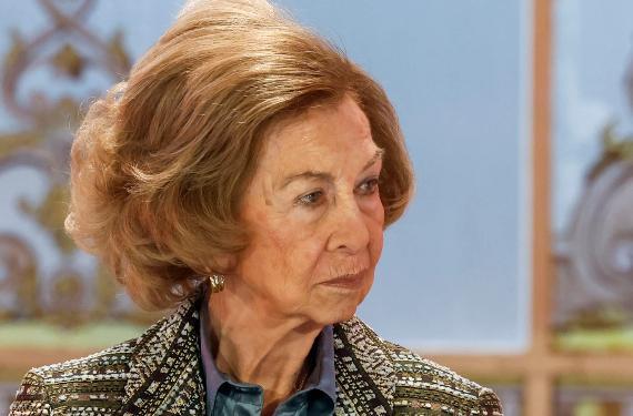 La reina Sofía no sale de Zarzuela desde que llegó de Mallorca