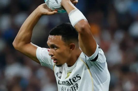 Trent Alexander-Arnold se encara con Xabi Alonso en San Sebastián