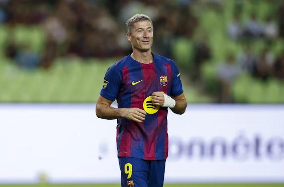 Robert Lewandowski se está convirtiendo en un problema para el Barça por su falta de nivel