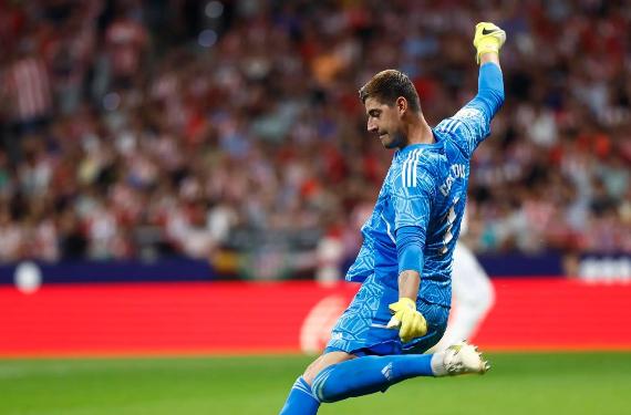Courtois tiene el apoyo del vestuario, son horas difíciles que marcan el Atlético-Real Madrid