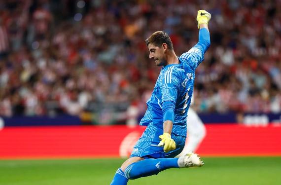 Courtois es uno de los jugadores que se queja de que el Real Madrid, por momentos, juega con diez