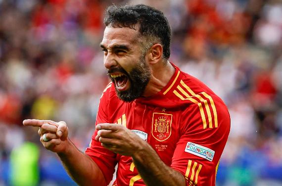 Trifulca en el vestuario del Real Madrid en el Metropolitano con Dani Carvajal como protagonista