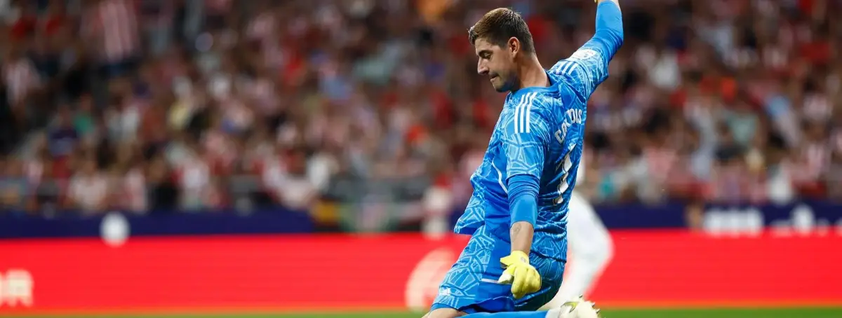 Courtois le está ayudando dentro y fuera del Real Madrid, atraviesa un mal momento