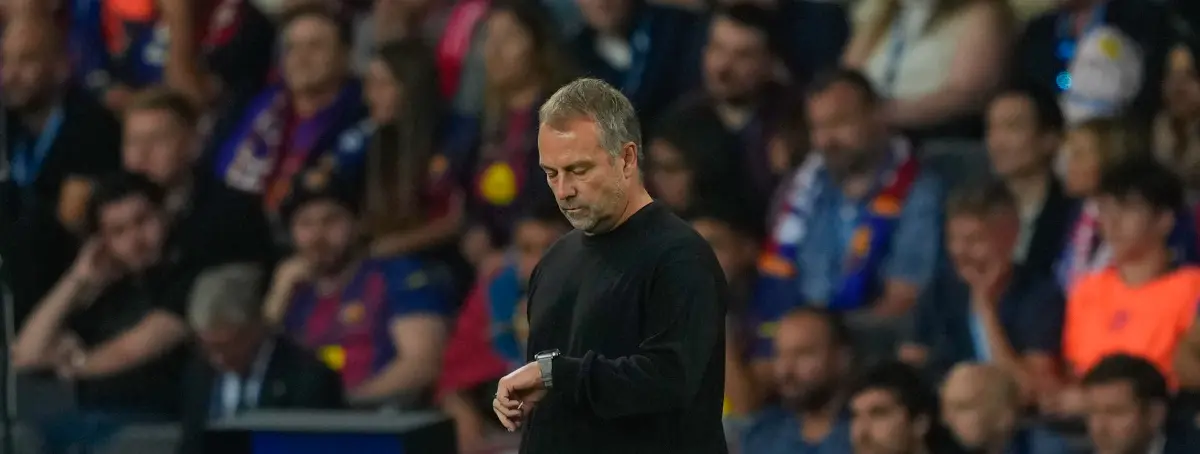 Varios pesos pesados del vestuario del Barça están en contra de Hansi Flick