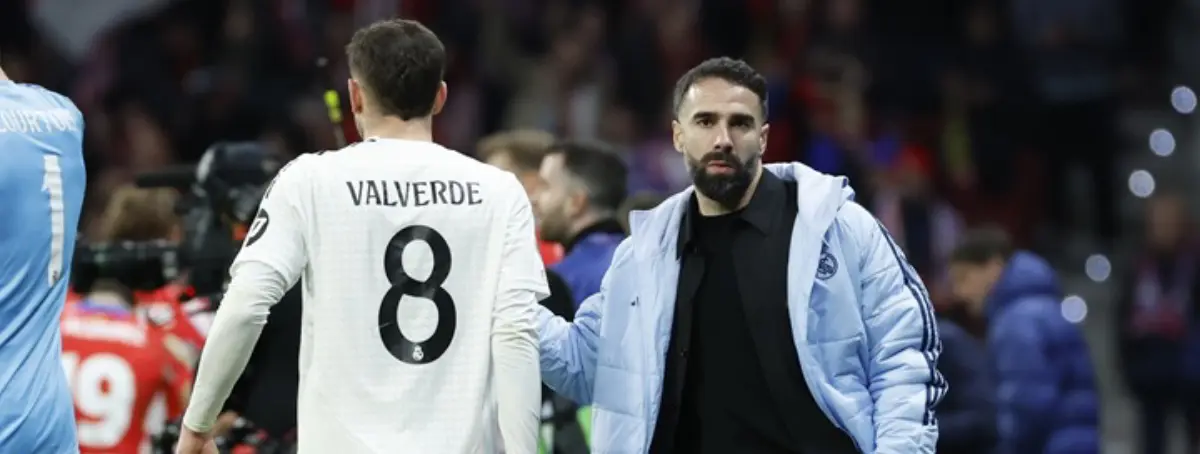 Fede Valverde tuvo una charla nada amable con Dani Carvajal