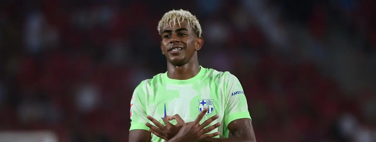 Jorge Mendes empieza a ofrecer a Lamine Yamal a media Europa: el Barça, en alerta