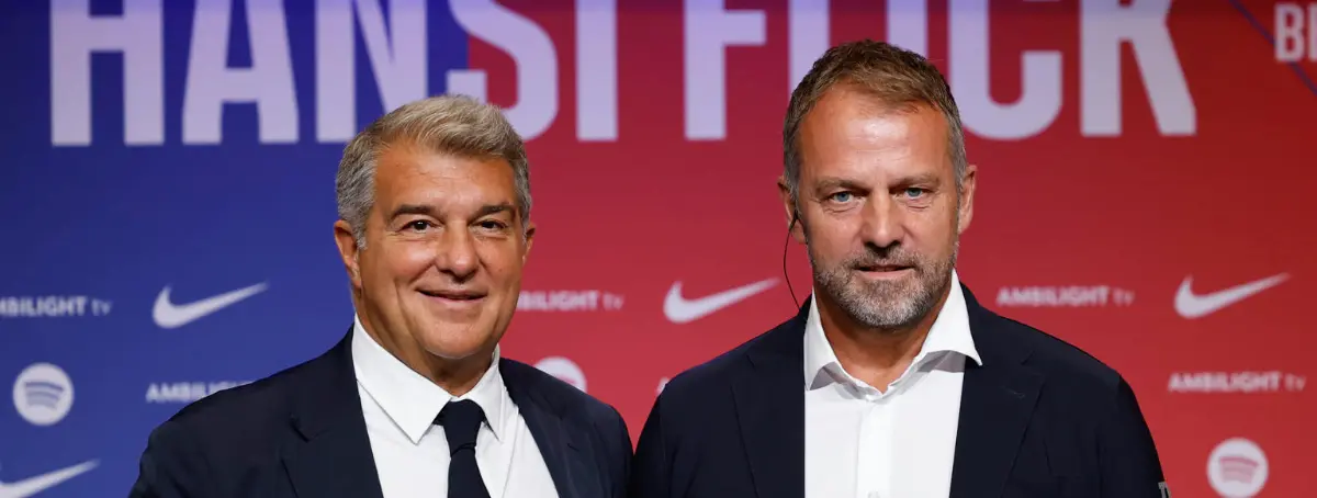 Flick le ha pedido a Joan Laporta que lo venda o lo regale porque no lo quiere en el Barça