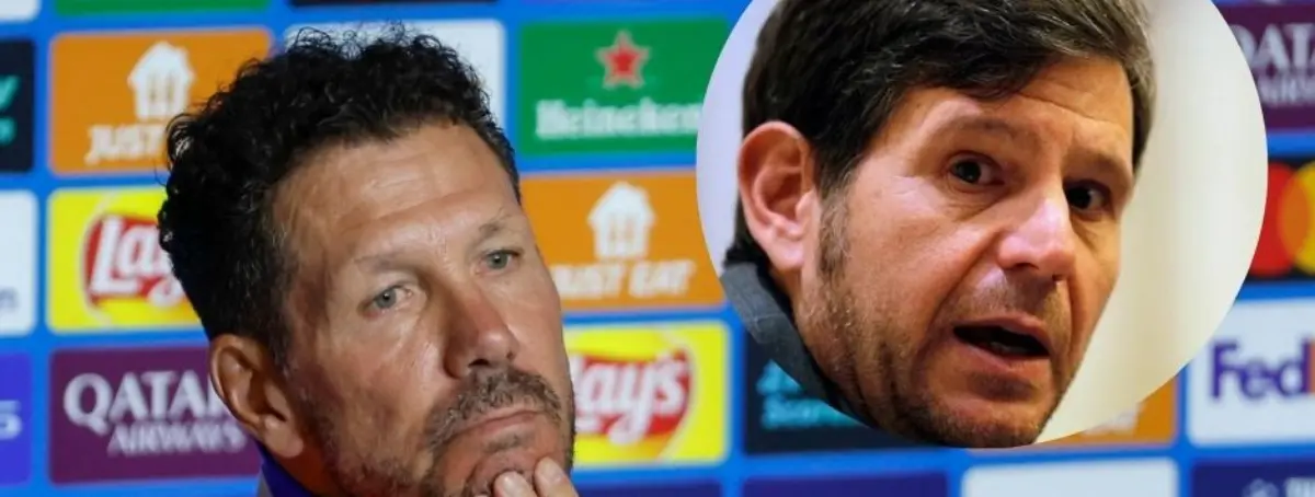 Diego Simeone tiene las horas contadas en el Atlético de Madrid por culpa de Alemany