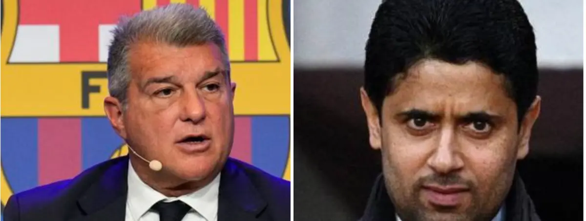 Luis Enrique ya se lo ha pedido a Nasser Al-Khelaïfi, pero Laporta se niega a vender a Eric Garcia