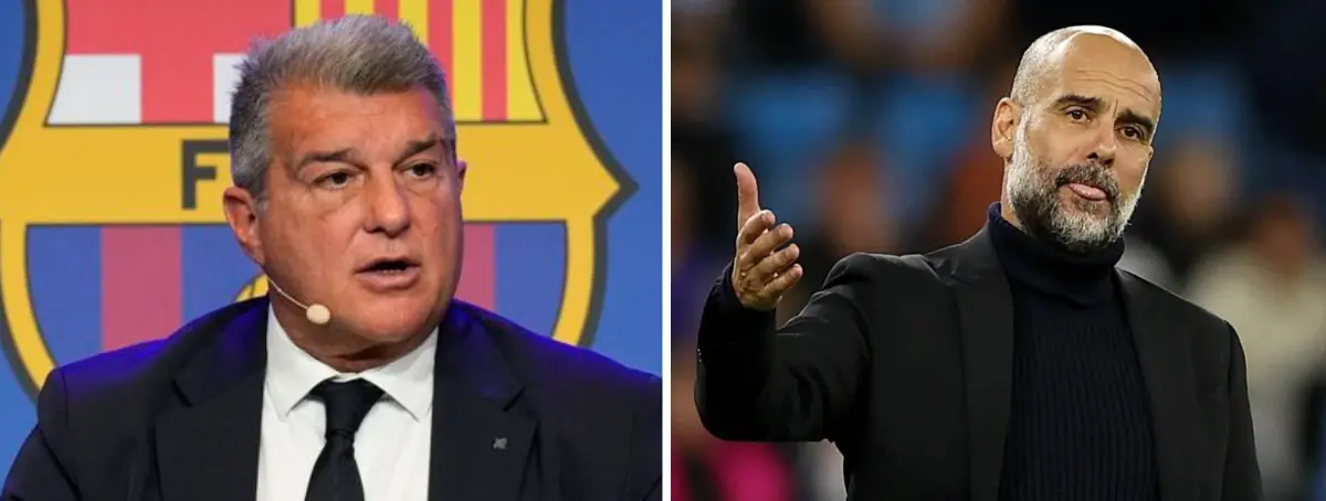 Joan Laporta ha llamado a Pep Guardiola para ser el relevo de Hansi Flick