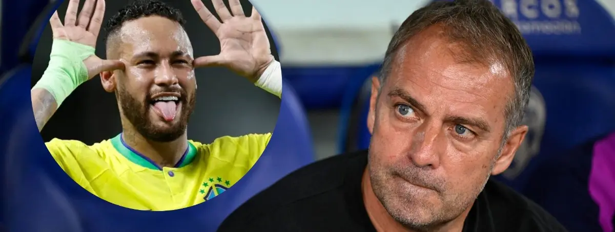 Hansi Flick vetó el regreso de Neymar por el bien de Lamine Yamal