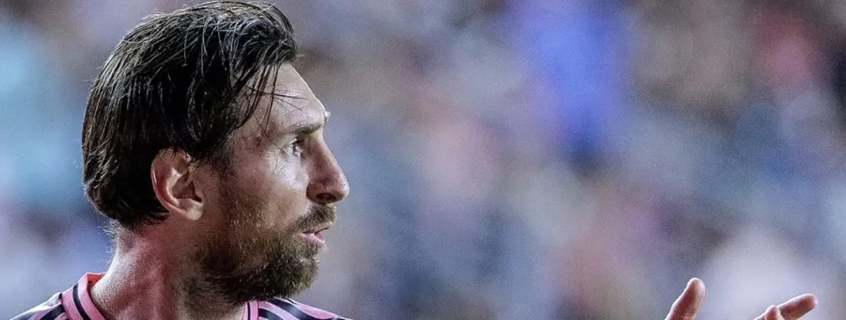 Leo Messi no se olvida del Barça y le pide a David Beckham un último favor