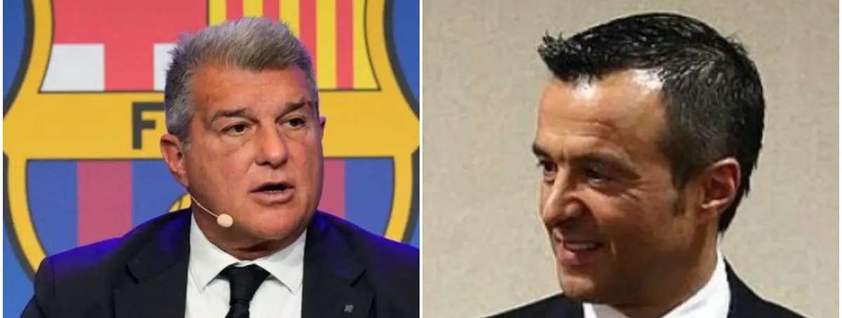 Jorge Mendes pide una reunión con Laporta para cerrar su fichaje por el Barça