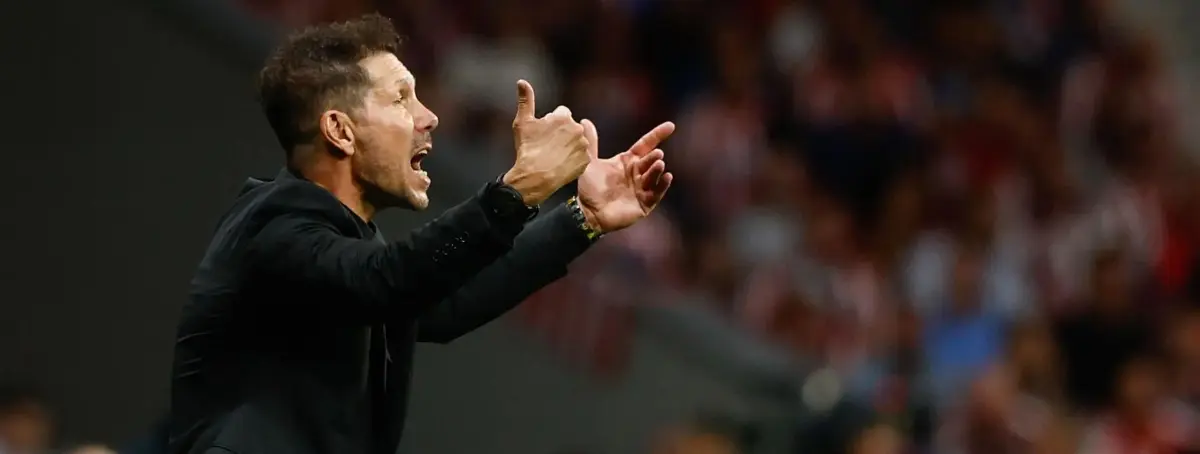 Diego Simeone está harto de él: no sigue ni una orden del equipo y desata el caos en el Atlético de Madrid.