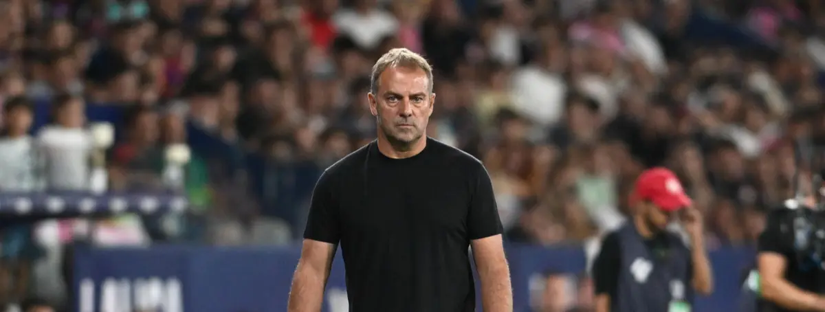 Flick se lo carga, no jugará contra el Girona y, si no cambia, será suplente en el Clásico