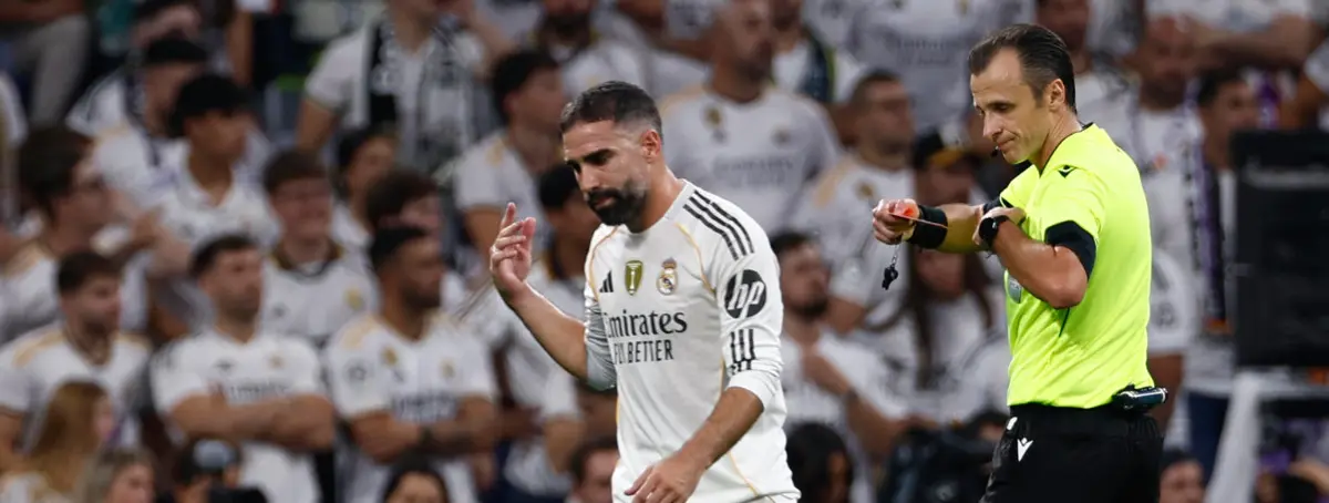 Dani Carvajal, muy serio, pide a Xabi Alonso que juegue el mejor