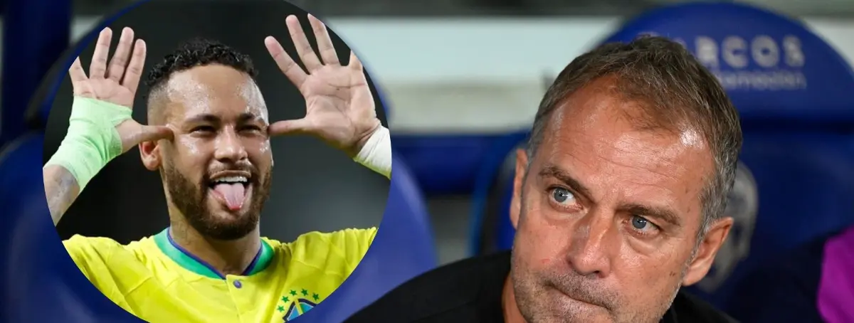 Tras el no de Hansi Flick, Neymar ya tiene dos equipos y quiere luchar por la Champions