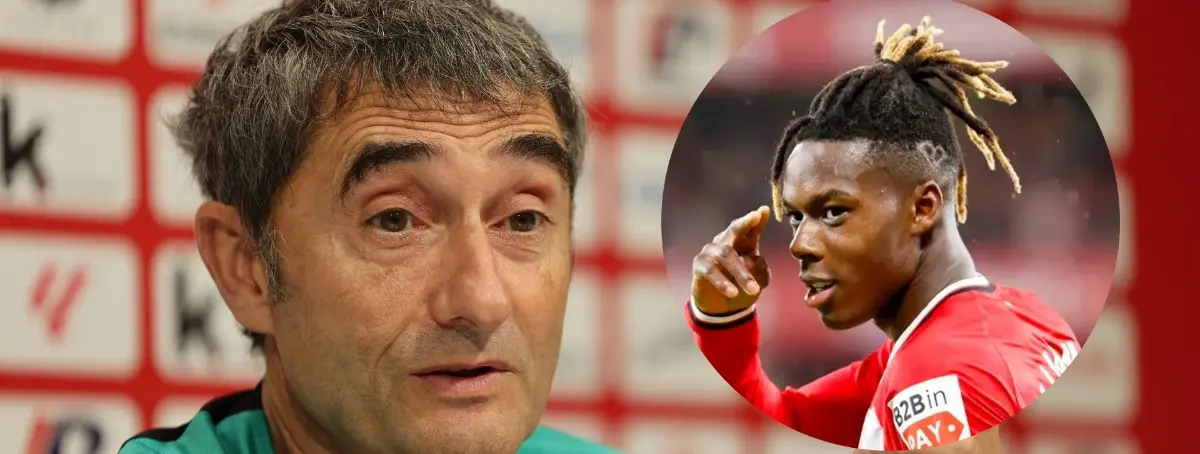 No se irá al Barça, pero Ernesto Valverde ya da por perdido a Nico Williams