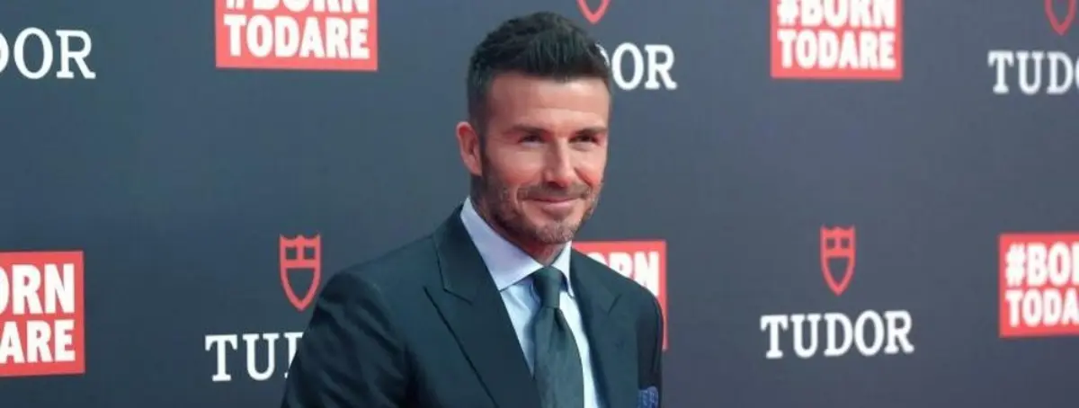 David Beckham y Florentino Pérez negocian el gran fichaje del Real Madrid