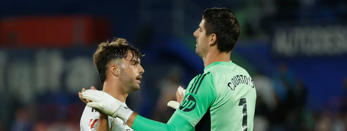 Courtois no se muerde la lengua, bronca de las gordas, no está para jugar en el Real Madrid