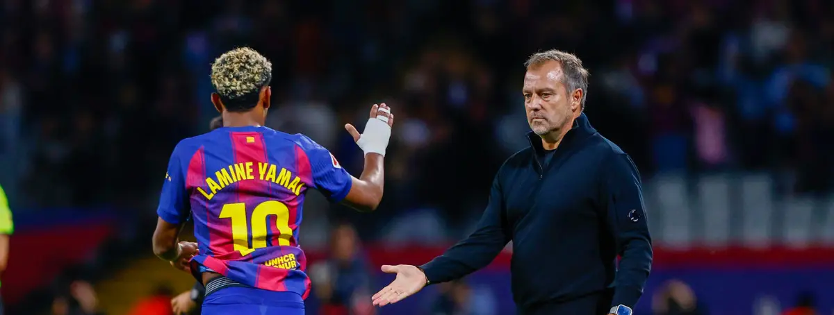 Lamine Yamal y Flick no se entienden, se han distanciado, la relación no es buena