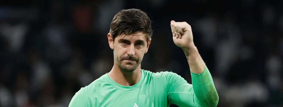 Courtois salva al Real Madrid, el vestuario cree que, jugando así, el Barça les mete cinco en el Clásico