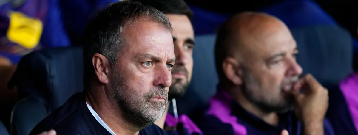 No iba a tener ni un minuto en el Clásico, pero De Jong obliga a hacerlo titular: Flick está destrozado.