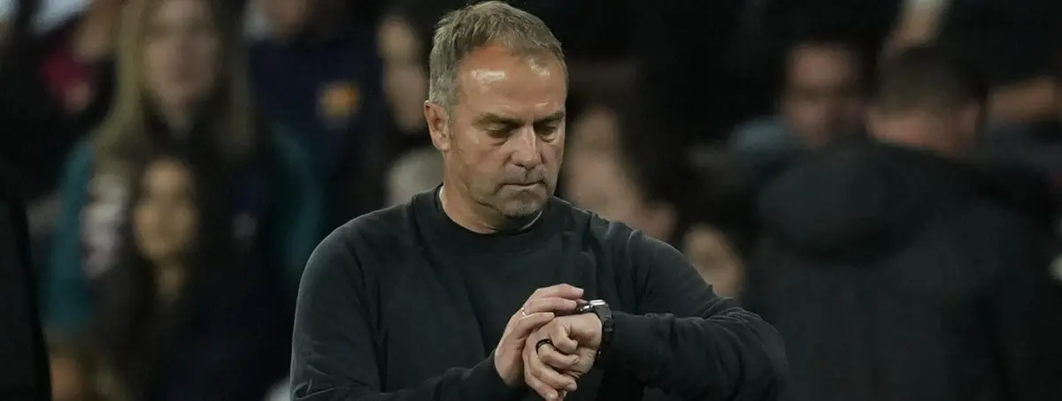 Flick, presionado por el vestuario, no lo quieren contra el Real Madrid, pero jugará