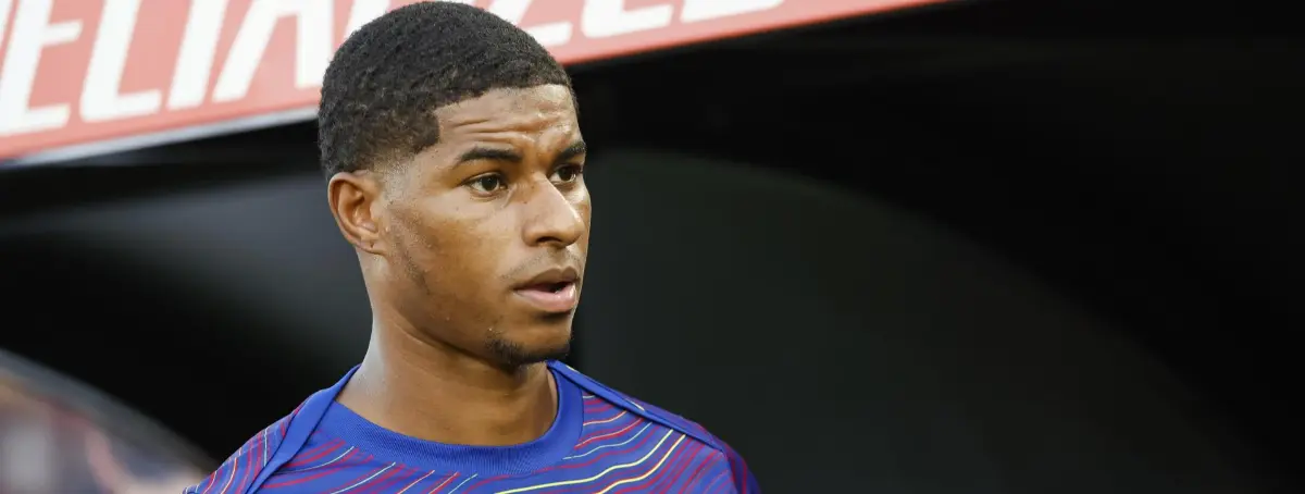 Rashford incendia el vestuario del Barça horas antes del Clásico