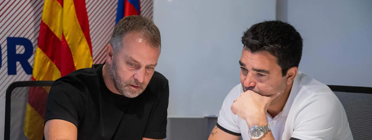 Deco, obligado a hablar con Hansi Flick, porque no puede reaccinar así siempre