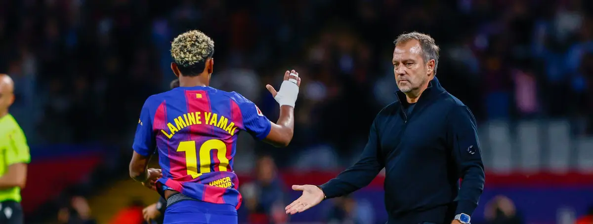 Lamine Yamal, hay lío con Flick, se niega a cambiar, insumisión