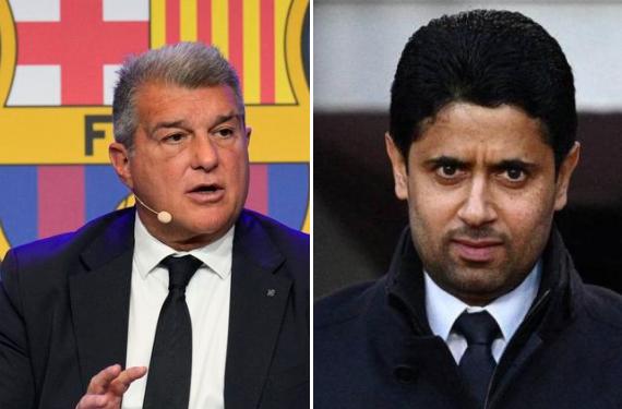 Luis Enrique ya se lo ha pedido a Nasser Al-Khelaïfi, pero Laporta se niega a vender a Eric Garcia
