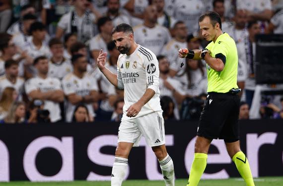 Dani Carvajal, muy serio, pide a Xabi Alonso que juegue el mejor