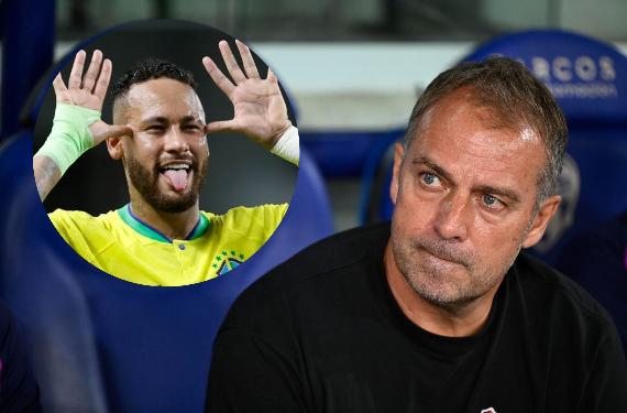 Tras el no de Hansi Flick, Neymar ya tiene dos equipos y quiere luchar por la Champions