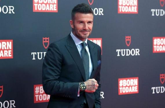 David Beckham y Florentino Pérez negocian el gran fichaje del Real Madrid