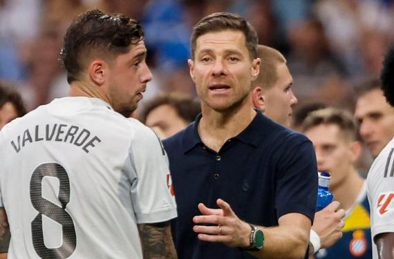 Fede Valverde, sacrificado, ahora mismo no está en el plan de Xabi Alonso, dos nombres pasan por delante