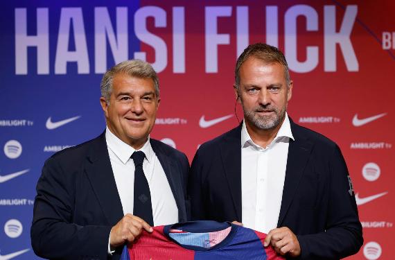 Flick, por ahora, es inatacable, pero si el Barça acaba mal, Joan Laporta tiene elegido al sustituto