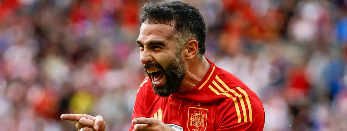 Dani Carvajal, señalado como culpable por el comportamiento de Vinícius en el Real Madrid