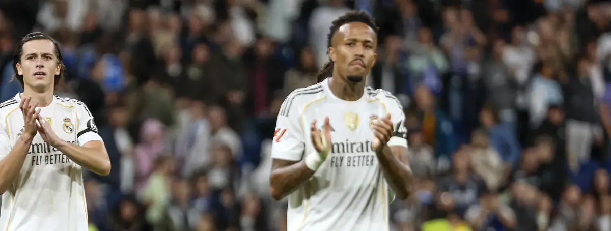 Militão y Huijsen no se quejan, pero el Real Madrid, por momentos, juega con diez