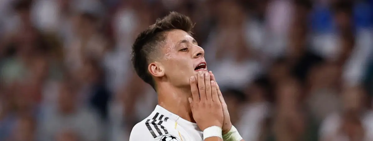 Arda Güler no se queja, pero el Real Madrid juega, por momentos, con uno menos, no está para ser titular