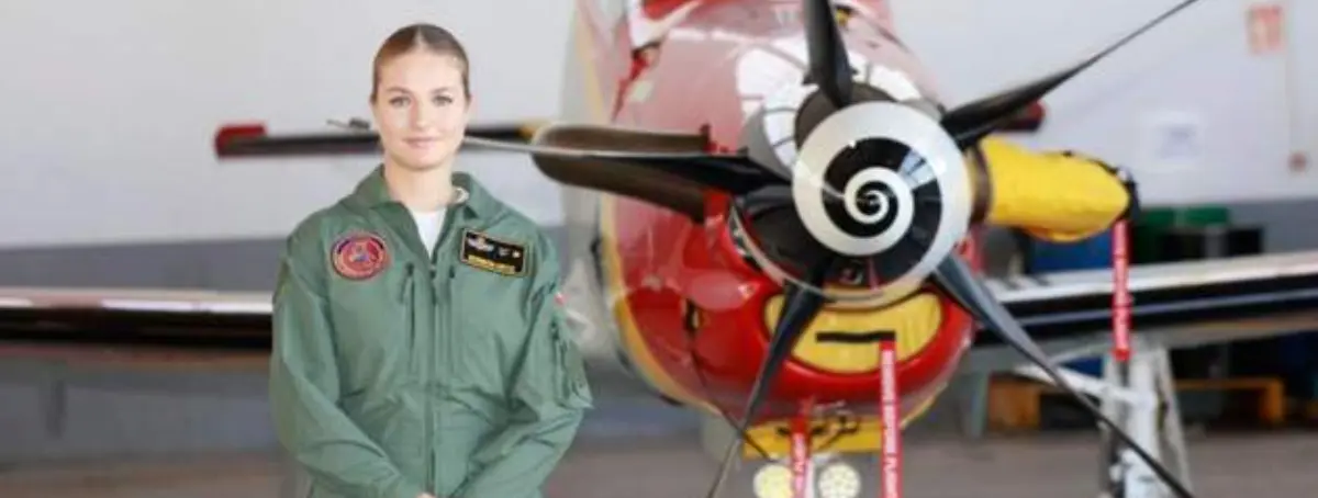 El comandante de San Javier colecciona amonestaciones a Leonor por indisciplina