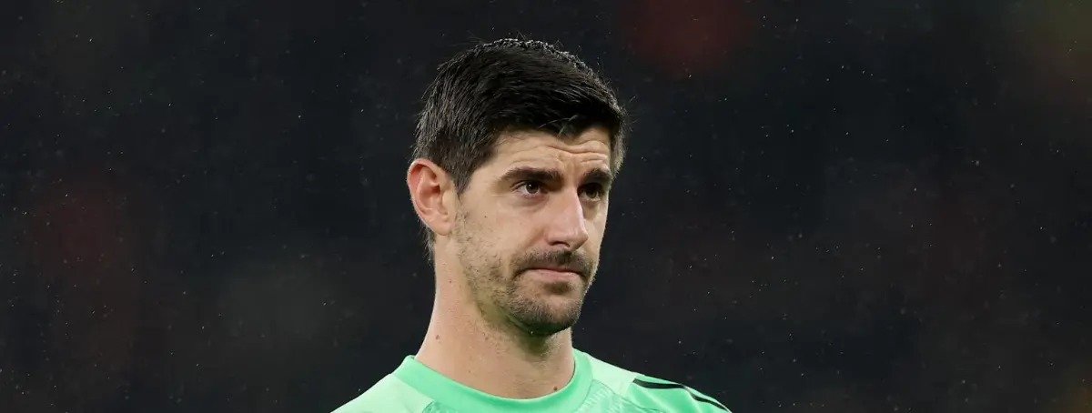 Courtois es de los que cree que el Real Madrid, por momentos, juega con diez