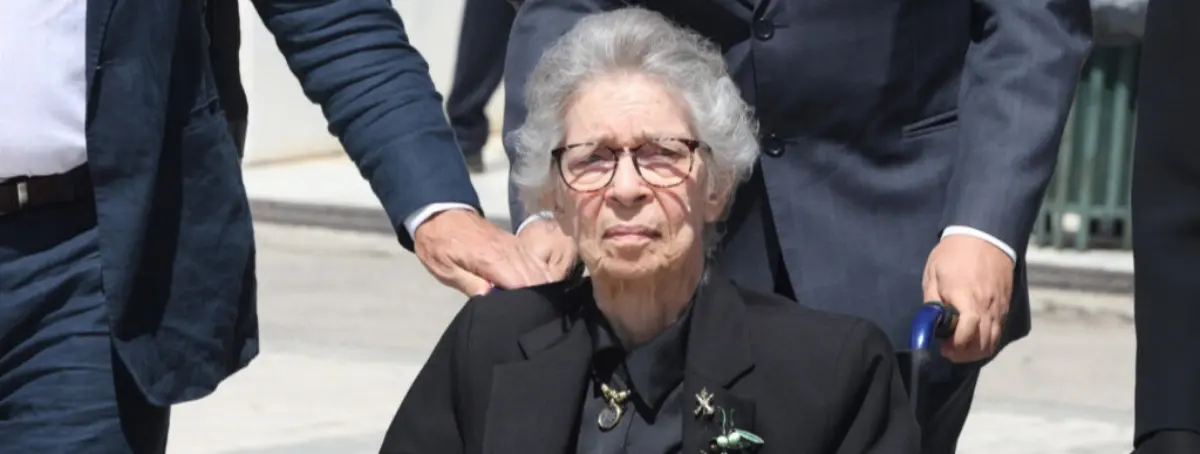 Irene de Grecia, la tía Pecu, hiela la sangre en los actos por el 50 aniversario de la monarquía
