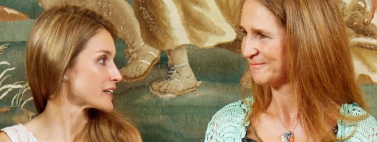 La infanta Elena acusa a Letizia de estar acabando con el futuro de Froilán