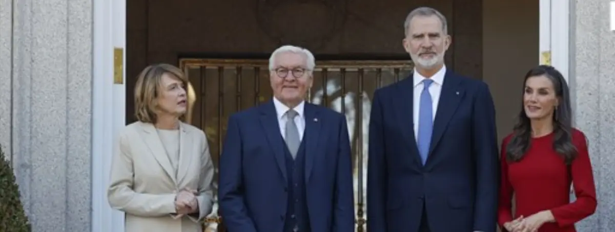 Elke Büdenbender, mujer del presidente alemán, Frank-Walter Steinmeier, molesta con Letizia