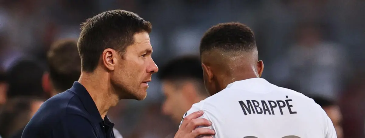 Mbappé tiene a parte del vestuario en contra por apoyar a Xabi Alonso delante del presidente