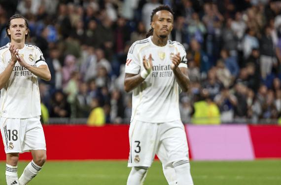 Militão y Huijsen no se quejan, pero el Real Madrid, por momentos, juega con diez