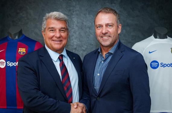 Flick pide a Joan Laporta que lo venda porque se ha convertido en una carga para el Barça